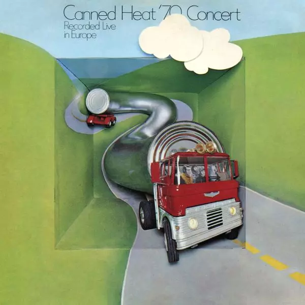 CANNED HEAT / キャンド・ヒート / 70 CONCERT RECORDED LIVE IN EUROPE (LP)