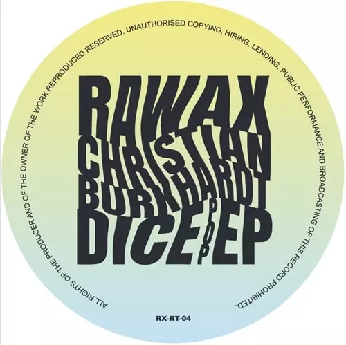 CHRISTIAN BURKHARDT / DICE POP EP