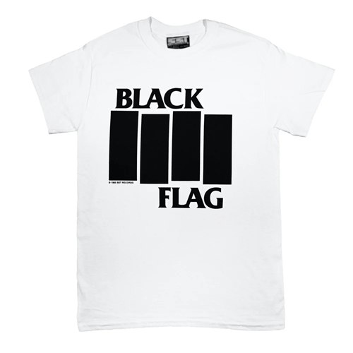 BLACK FLAG / XL/BARS & LOGO T-SHIRT