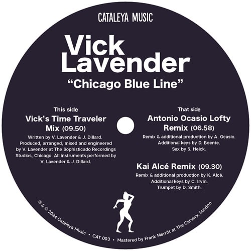 VICK LAVENDER / ヴィック・ラベンダー / CHICAGO BLUE LINE (ANTONIO OCASIO & KAI ALCE RMXS)