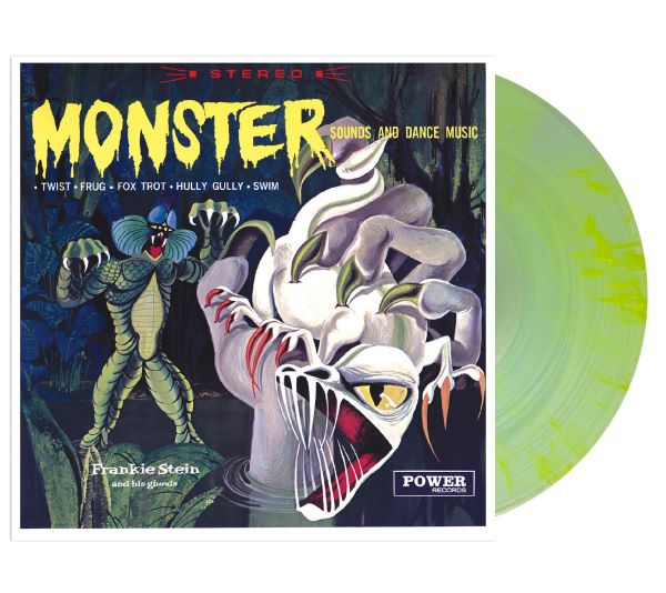 FRANKIE STEIN AND HIS GHOULS / MONSTER SOUNDS AND DANCE MUSIC (COKE CLEAR WITH YELLOW SWIRL VINYL)