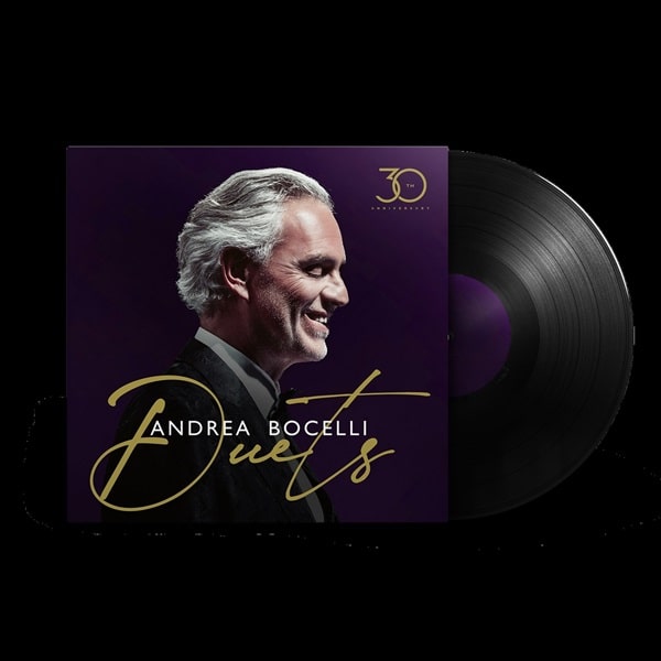 ANDREA BOCELLI / アンドレア・ボチェッリ / DUETS(LP)