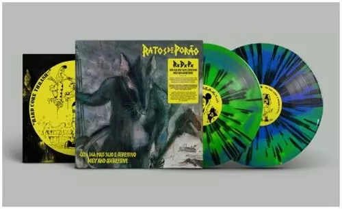 RATOS DE PORAO / ハトス・ヂ・ポラォン / CADA DIA MAIS SUJO E AGRESSIVO (2LP/DIEHARD COLOR VINYL)