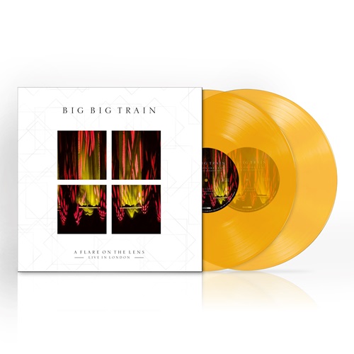 A FLARE ON THE LENS: LIMITED TRANSPARENT SUN YELLOW DOUBLE VINYL - 180g  LIMITED VINYL/BIG BIG TRAIN/ビッグ・ビッグ・トレイン/現在の英プログレ/メロディック・ロックシーンを代表するバンド、'23年9月ロンドン公演を収録した、新ラインナップによる初のライブ作品  ...