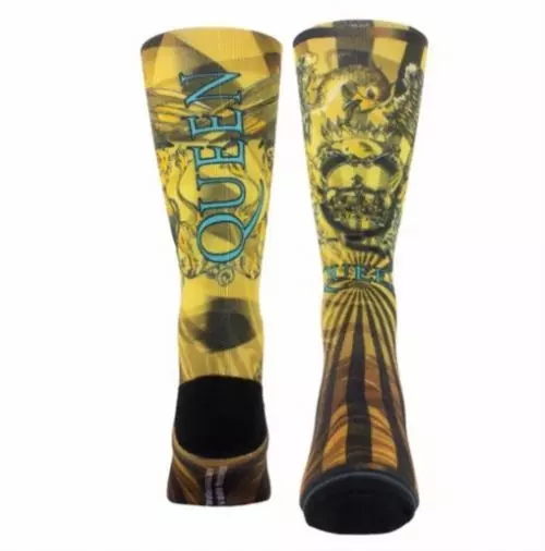 QUEEN / クイーン / QUEEN GOLD CREST SOCKS (ONE SIZE)