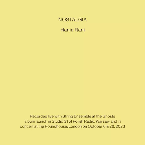 HANIA RANI / ハニャ・ラニ / NOSTALGIA / ノスタルジア