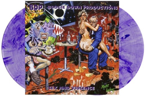 BOOGIE DOWN PRODUCTIONS / ブギ・ダウン・プロダクションズ / SEX AND VIOLENCE (2LP -COLOR VINYL-)