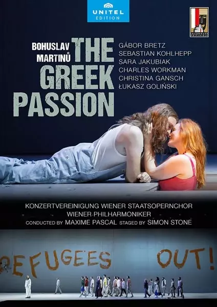 MAXIME PASCAL / マクシム・パスカル / MARTINU:GREEK PASSION(DVD)