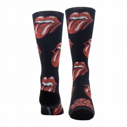 ROLLING STONES / ローリング・ストーンズ / ROLLING STONES ALL OVER DISTRESSED SOCKS (ONE SIZE)
