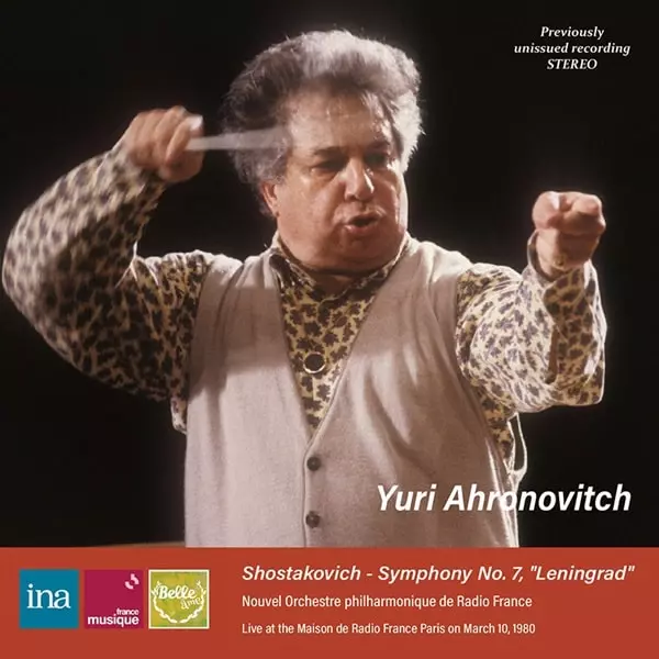 YURI AHRONOVITCH / ユーリ・アーロノヴィチ / ショスタコーヴィチ:交響曲第7番