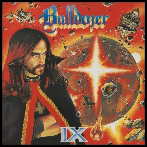 BULLDOZER / ブルドーザー / IX (TRANSPARENT BLUE VINYL)