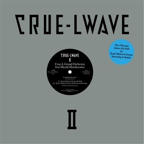 CRUE-L GRAND ORCHESTRA FEAT.MIYUKI HATAKEYAMA / Candidate For Love (Kenji Takimi & Gonno Re-Edit)/Got To Be Real (Yamarchy & Daichi Re-Edit)