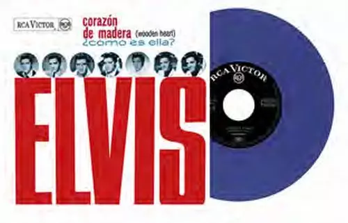 ELVIS PRESLEY / エルヴィス・プレスリー / CORAZON DE MADERA (SPAIN VER)(BLUE VINYL)