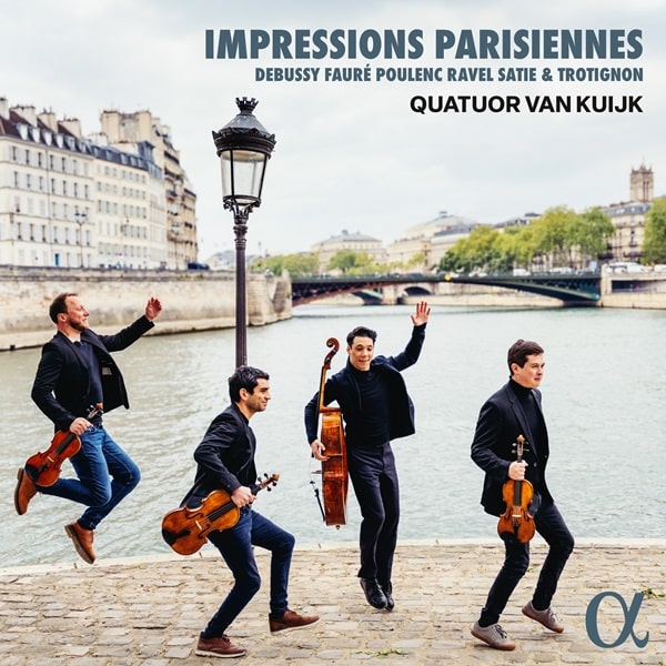 QUATUOR VAN KUIJK / ヴァン・カイック四重奏団 / IMPRESSIONS PARISIENNES FOR STRING QUARTET