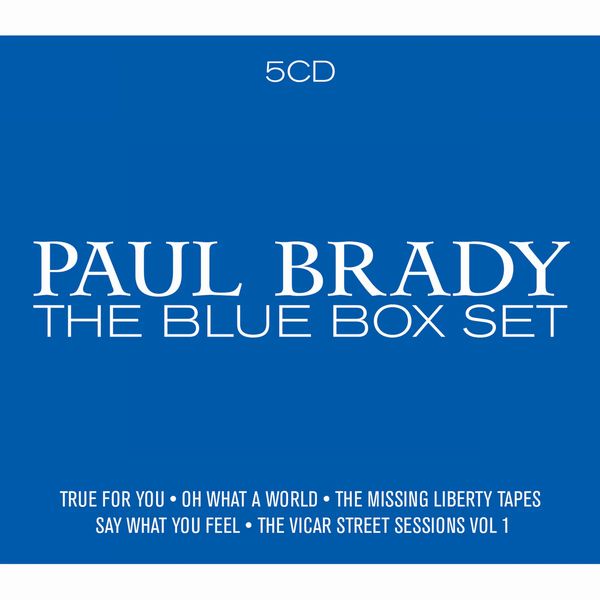 PAUL BRADY / ポール・ブレイディ / THE BLUE BOX SET (5CD)