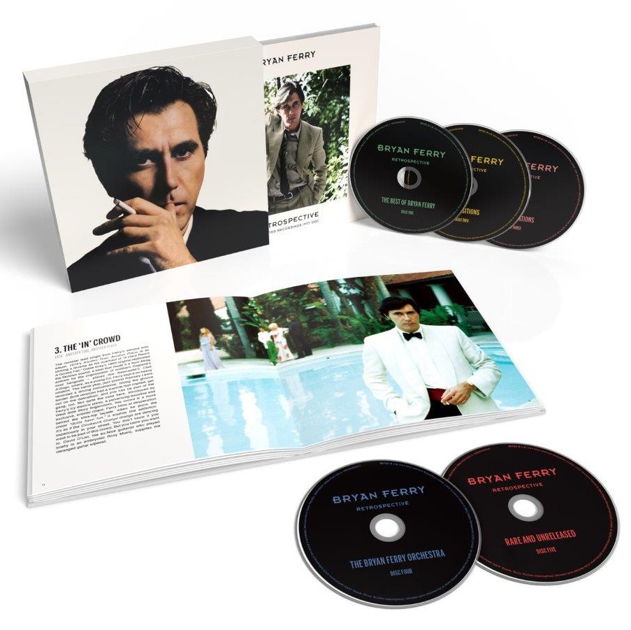 BRYAN FERRY / ブライアン・フェリー / RETROSPECTIVE: SELECTED RECORDINGS 1973-2023 (5CD BOX)