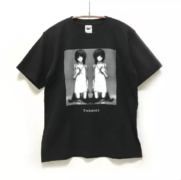 serial experiments lain NC帝國 CWON シャツ BK serial experiments lain tシャツ NC帝國 CWON - メルカリ