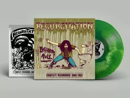 REGURGITATION (from New Jersey, US) / COMPLETE RECORDINGS 1986/1987<DIE HARD/PUKE GREEN SWIL VINYL>