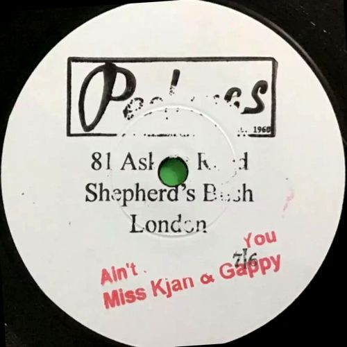 MISS KJAH & GAPPY / AIN'T THAT LOVING YOU