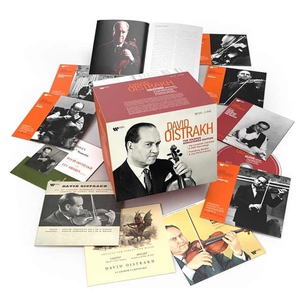 DAVID OISTRAKH / ダヴィド・オイストラフ / WARNER REMASTERED EDITION(58CD+3DVD)