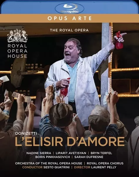 SESTO QUATRINI / セスト・クアトリーニ / DONIZETTI:L'ELISIR D'AMORE(BD)