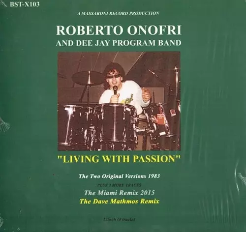 ROBERTO ONOFRI & DJ PROGRAM BAND  / LIVING WITH PASSION (BLACK VINYL)