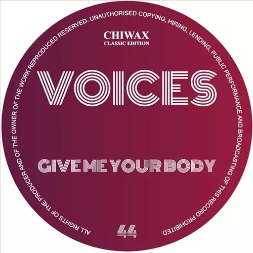 VOICES (RON ALLEN+HAYDEN ANDRE BROWN) / GOVE ME YOUR BODY