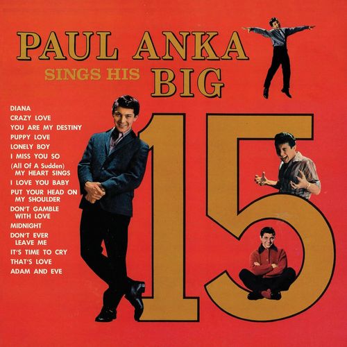 PAUL ANKA / ポール・アンカ / PAUL ANKA SINGS HIS BIG 15 (LP)