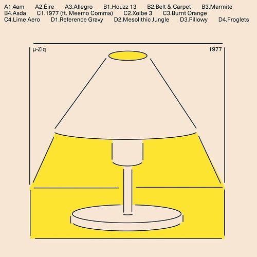 MU-ZIQ / μ-ziq / 1977 (YELLOW VINYL 2LP)