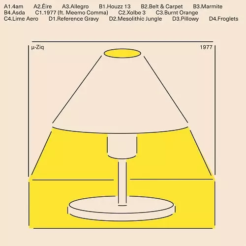 MU-ZIQ / μ-ziq / 1977 (YELLOW VINYL 2LP)