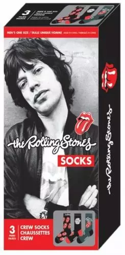 ROLLING STONES / ローリング・ストーンズ / THE ROLLING STONES SOCKS 3 PACK IN GIFT BOX (ONE SIZE)