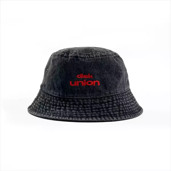 DISKUNION / ディスクユニオン / diskunion デニム バケットハット (ブラック)