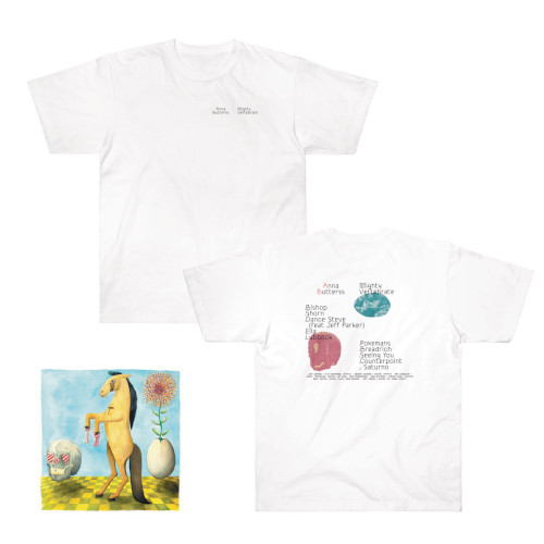 ANNA BUTTERSS / アンナ・バターズ / Mighty Vertebrate(CD+Tシャツセット Sサイズ)