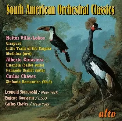 LEOPOLD STOKOWSKI / レオポルド・ストコフスキー / V-LOBOS/GINASTERA/CHAVEZ:ORCHESTRAL WORKS