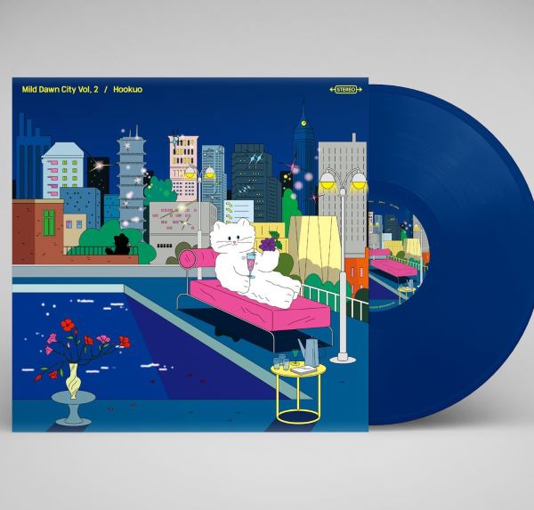 HOOKUO / ホークオ / MILD DAWN CITY VOL.2 (TRANSPARENT BLUE VINYL)