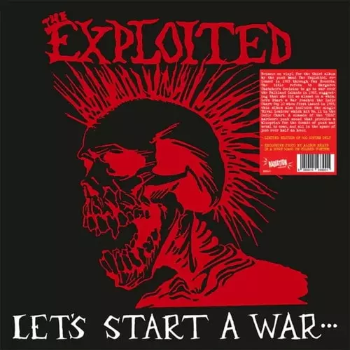 EXPLOITED / LET'S START A WAR... ...SAID MAGGIE ONE DAY (LP)