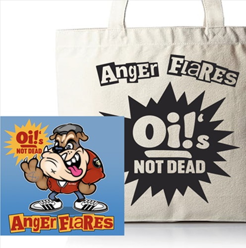 ANGER FLARES / Oi!'s NOT DEAD トートバッグ付きセット