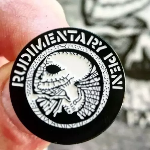 RUDIMENTARY PENI / ルーディメンタリー・ぺニ / RUDIMENTARY PENI ENAMEL PIN
