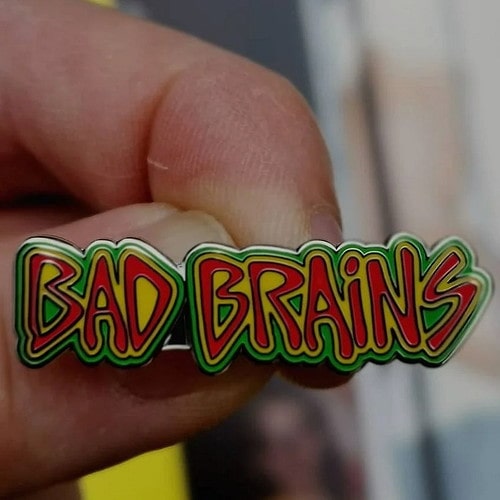 BAD BRAINS / バッド・ブレインズ / BAD BRAINS ENAMEL PIN (BAND LOGO)