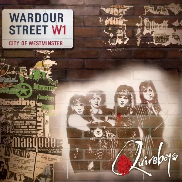 THE QUIREBOYS / クワイアボーイズ / WARDOUR STREET (BLUE VINYL)