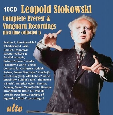 LEOPOLD STOKOWSKI / レオポルド・ストコフスキー / COMPLETE EVEREST AND VANGUARD RECORDINGS(10CD)