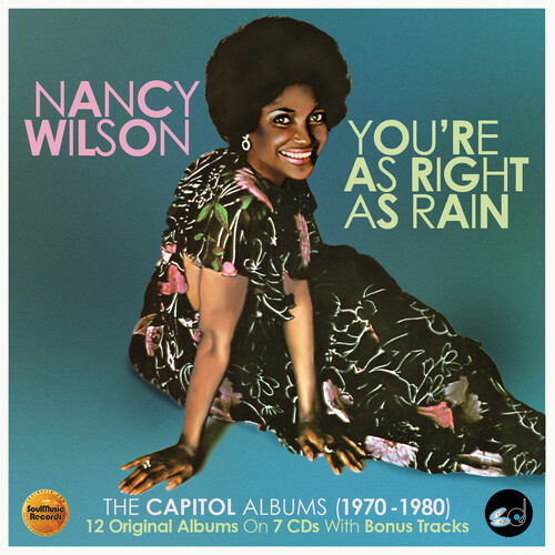 YOU'RE AS RIGHT AS RAIN THE CAPITOL ALBUMS (1970-1980) (7CD)/NANCY WILSON/ ナンシー・ウィルソン/1970~1980年にキャピトル・レコードで録音した12枚 のアルバムをコンパイルしたBOXセット!｜SOUL/BLUES/GOSPEL｜ディスクユニオン・オンラインショップ｜diskunion.net