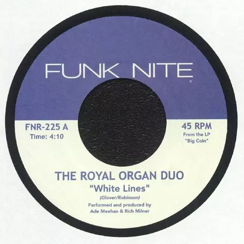 ROYAL ORGAN DUO / WHITE LINES / £19.99 (7")