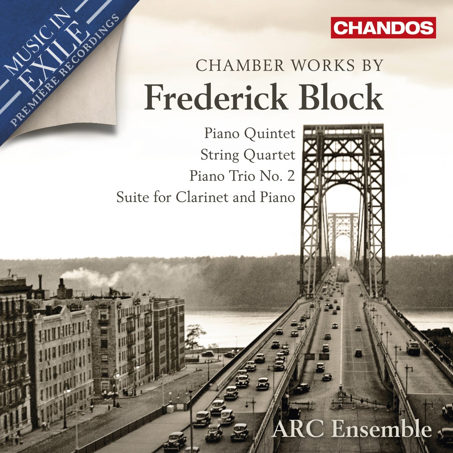 ARC ENSEMBLE / ARC アンサンブル / FREDERICK BLOCK:CHAMBER WORKS