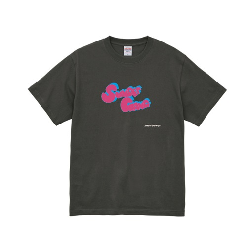 久保田麻琴と夕焼け楽団 / 久保田麻琴と夕焼け楽団 Logo Crew Neck Tee(フェードブラック/S)