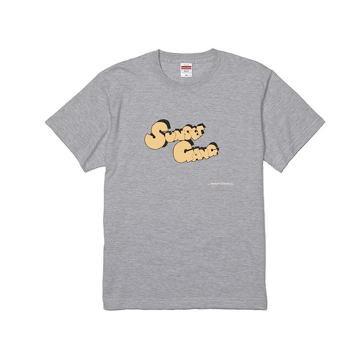 久保田麻琴と夕焼け楽団 / 久保田麻琴と夕焼け楽団 Logo Crew Neck Tee(アッシュグレー/S)