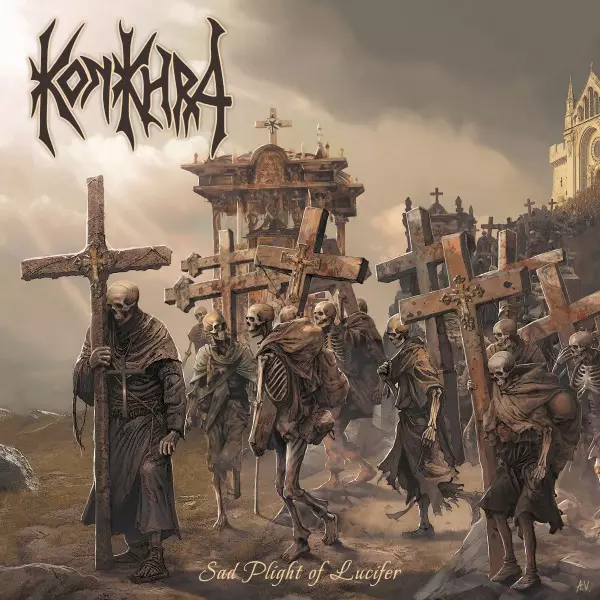 SAD PLIGHT OF LUCIFER (BLACK VINYL)/KONKHRA/元祖スカンジナビア