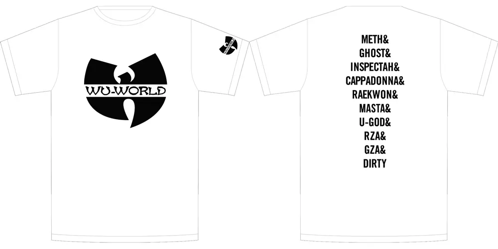 WU-TANG CLAN / ウータン・クラン / WU WORLD TEE (WHITE / XL)