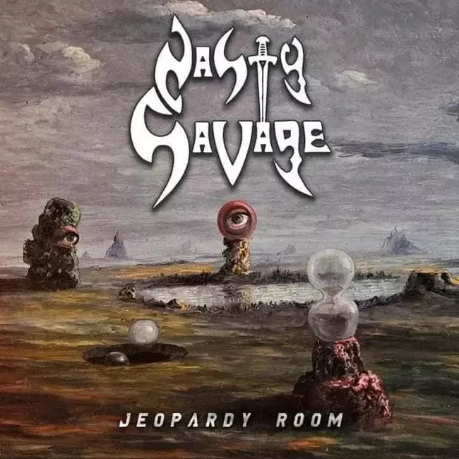 NASTY SAVAGE / JEOPARDY ROOM (BLACK VINYL)