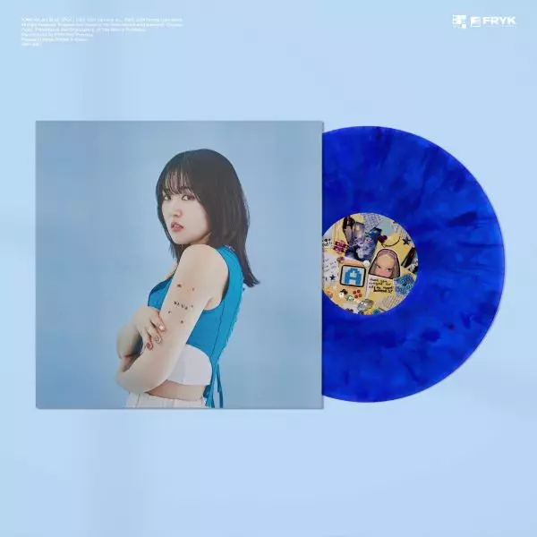 AI TOMIOKA / 冨岡愛 / BLUE SPOT [180G BLUE & BLUE MARBLE]
